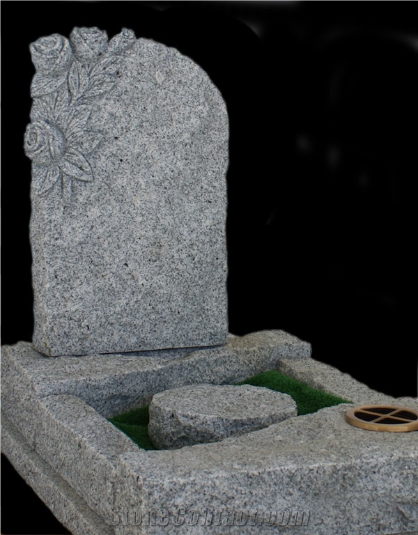 Monuments and Headstone, Grey Granite Monuments