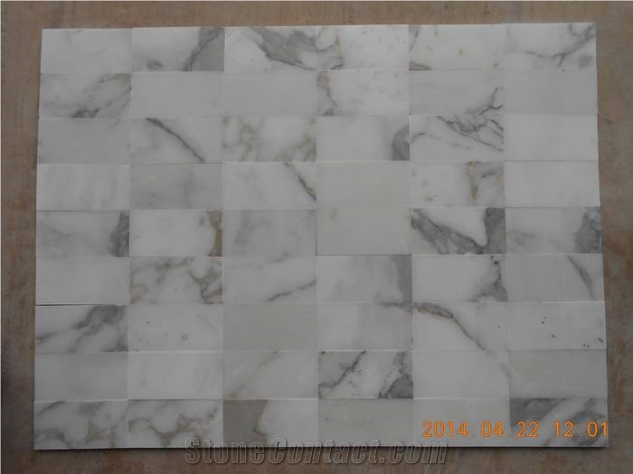 Calacatta Gold Marble Tiles with Different Sizes