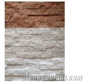 Nik Beige Cleft Face Stone Wall Panels