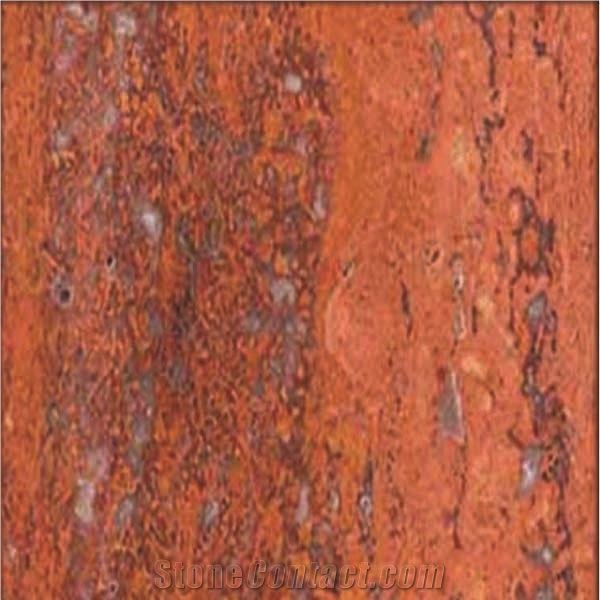 Azarshahr Red Travertine Slabs & Tiles, Iran Red Travertine