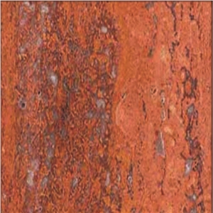 Azarshahr Red Travertine Slabs & Tiles, Iran Red Travertine