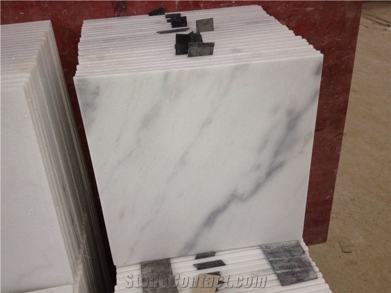 Cara White Marble Tiles for Walling