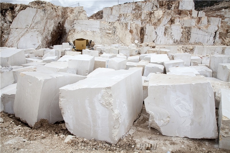 Bai Zhenzhu Beige Marble Blocks
