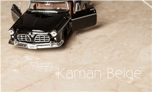 Kaman Beige Marble Floor Tiles, Turkey Beige Marble