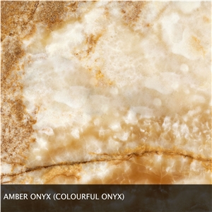 Amber Onyx, Colorful Onyx Slabs & Tiles