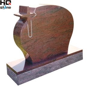 American Monument Multicolor Granite, China Multicolor Red Granite Monument & Tombstone