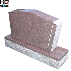 China Red Granite Beauty American Monument