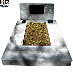 Grey Marble Monument & Tombstone