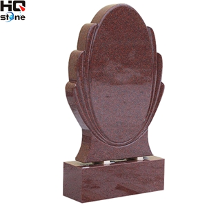 Indian Red Mirror Granite Monuments, Indian Red Granite Monument & Tombstone