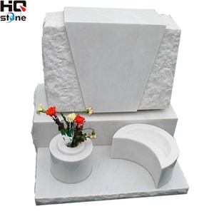 White Marble American Style Monument