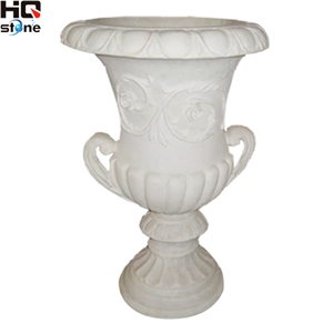 White Marble Lower Pots