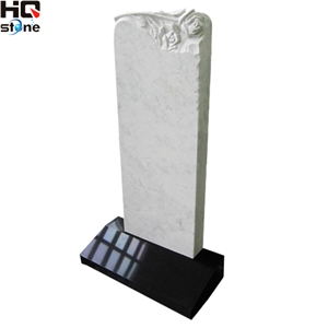 White Marble Monument & Tombstone