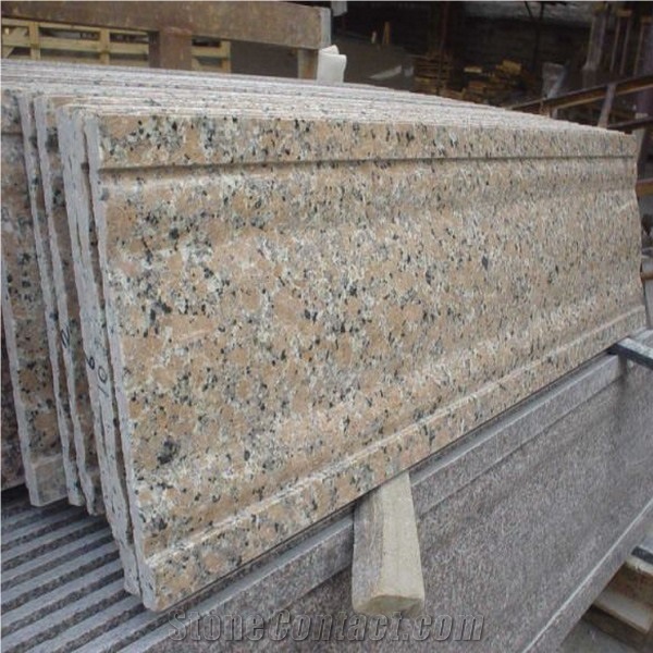 Granite Border Liner For Door And Window Smile Pink Granite Border Line From China Stonecontact Com