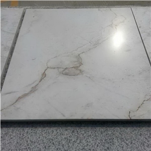 Volakas White Marble Flooring Tile, Greece White Marble