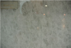 Crystal Ice Marble Slabs, Brazil White Marble