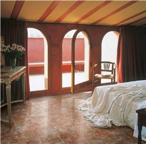 Rojo Coralito Marble Tiles, Rojo Coralito Marble Slabs