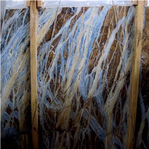 Blue Jeans Marble Slabs, Turkey Blue Marble