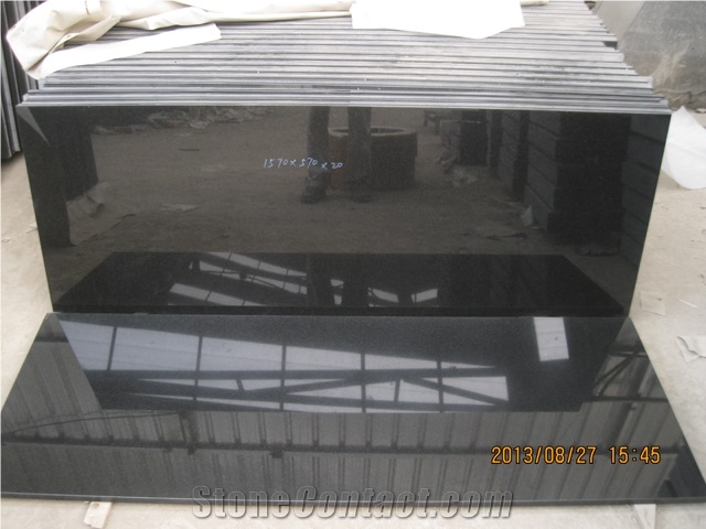 Best Quality Shanxi Black Granite Tombstone for Israel Type, Shanxi , China , Absolute , Nero Assoluto, G7 Black Granite Monument & Tombstone