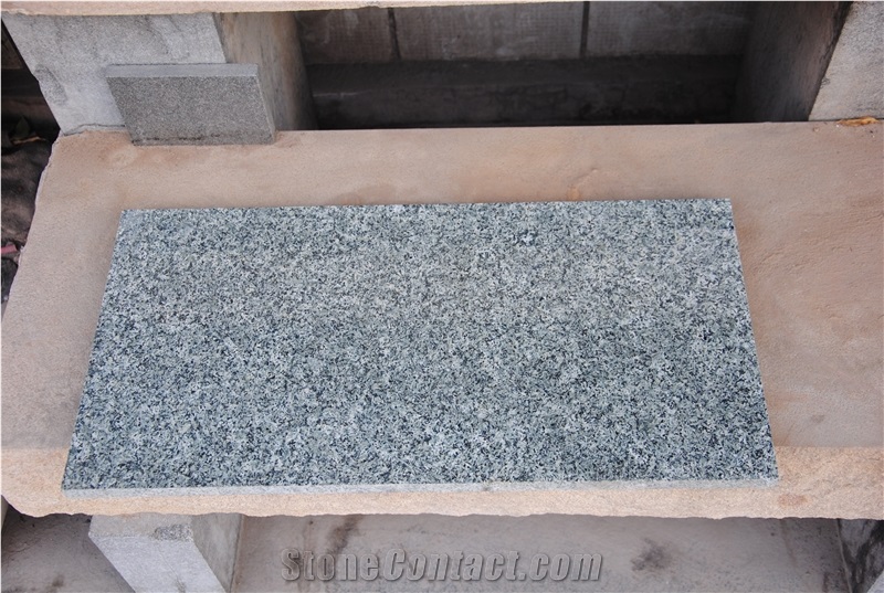 Green Ice Granite Tiles, China Green Granite