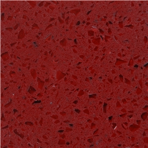 Engineered Quartz Stone-Simple Color,African Red