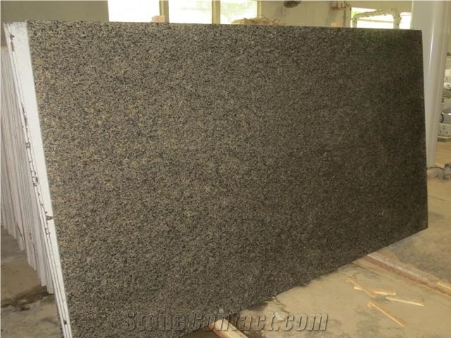 Arctic Pearl Granite Slab, India Beige Granite