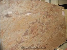 Tropical Gold Granite Slab, Beige Granite Slabs & Tiles