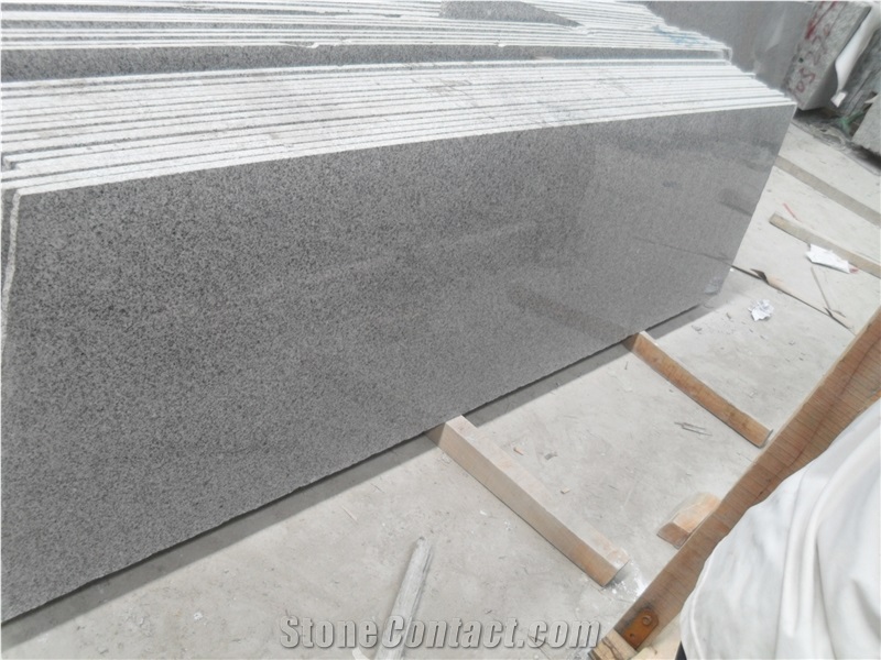Popular Cheap Bianco Crystal Sardo G603 Chinese Light Grey White Granite Polished Slabs with 240up*60*2cm, Floor Wall Covering Tiles, Skirting, Natural Building Stone Decoration, Quarry Owner, Factory
