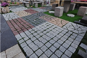 Granite Mesh Paving Mosaic Stone Sets