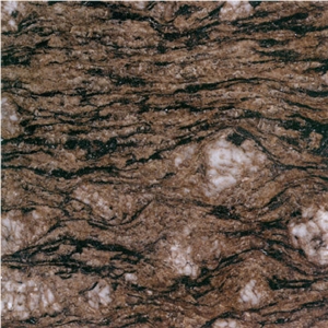 Peafowl Brown Granite Slabs & Tiles, China Brown Granite