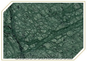 Forest Green Marble Tiles, Slabs