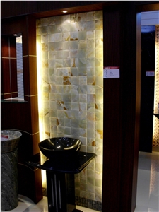 Project Case No.30,China Onyx Mosaic Walling