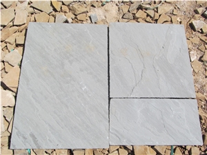 22mm Calibrated Kandla Grey Sandstone Paving
