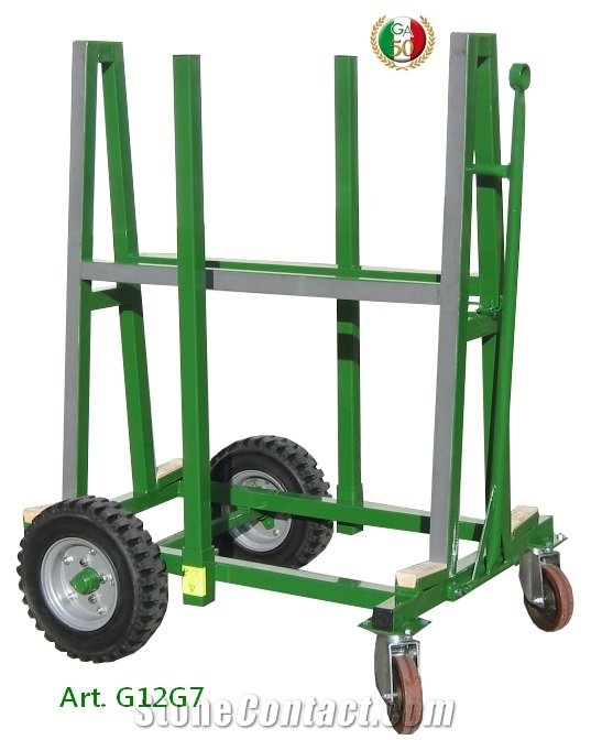Container Trolley for Handling Trasporting Slabs