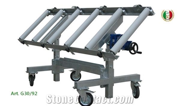 Processing Table Steel tilting trolley