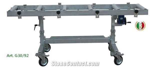 Processing Table Steel tilting trolley