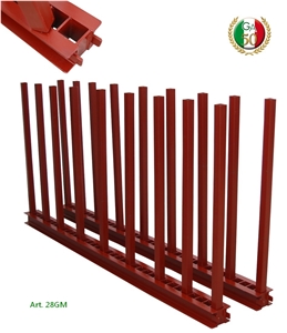 Rails for Depositing Slabs