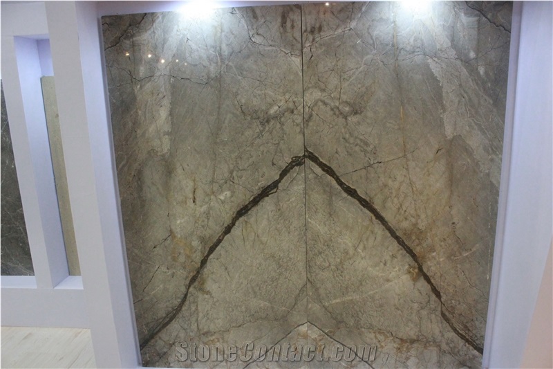 Silver River Marble Slabs & Tiles, Turkey Grey Marble