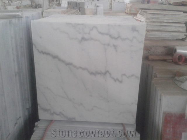 2014 Newest China Guangxi White Marble, China Guangxi White Marble Tiles & Slabs