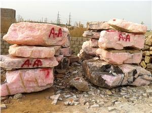 Afghan Pink Onyx Blocks, Pink Onyx Blocks, Onyx Blocks, Pink Blocks