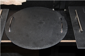Black Slate Plate,Slate Kitchen Accessories
