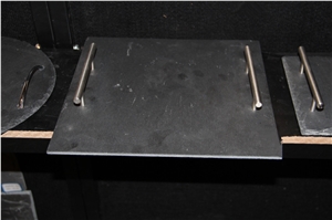 Black Slate Plate,Slate Kitchen Accessories