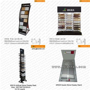 Artificial Stone Displays,Tower Display Stands,Quartz Displays, Quartz Tower Stand