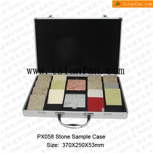 Ps058 Stone Sample Case,Marble Display Case, Stone Carry Case