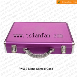 Ps062 Stone Sample Case,Marble Display Case, Stone Carry Case