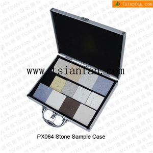 Ps064 Stone Sample Case,Marble Display Case, Stone Carry Case