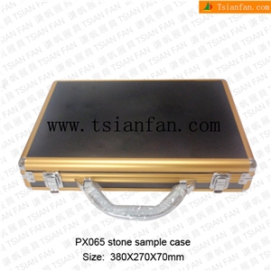 Ps065 Stone Sample Case,Marble Display Case, Stone Carry Case