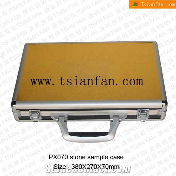 Ps070 Stone Sample Case,Marble Display Case, Stone Carry Case