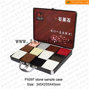 Px097 Sample Book, Sample Case, Granite Case, Nature Stone Book
