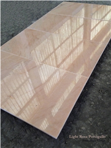 Rosa Portogallo Extra Marble Tiles, Portugal Pink Marble