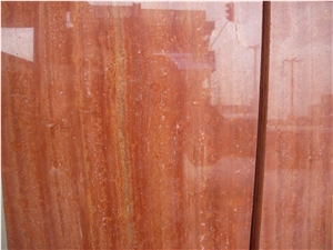 Azarshahr Red Travertine Slabs & Tiles